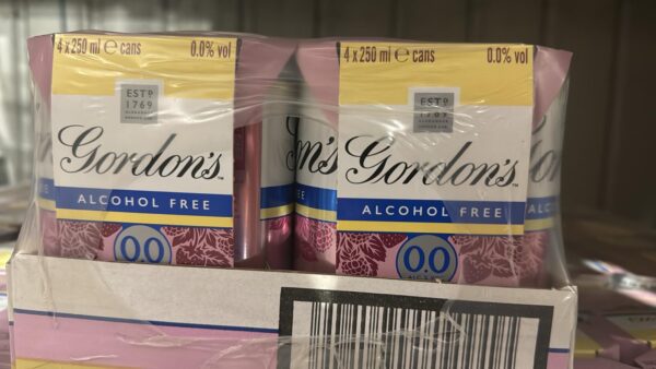 Gordon's Premium Pink 0.0% Alcohol One Pallet - Image 4