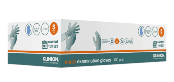 Klinion Small Nitrile Gloves Powder Free