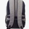 Back of a backpack with straps
