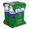 Four cans of Gordons alcohol free gin and tonic