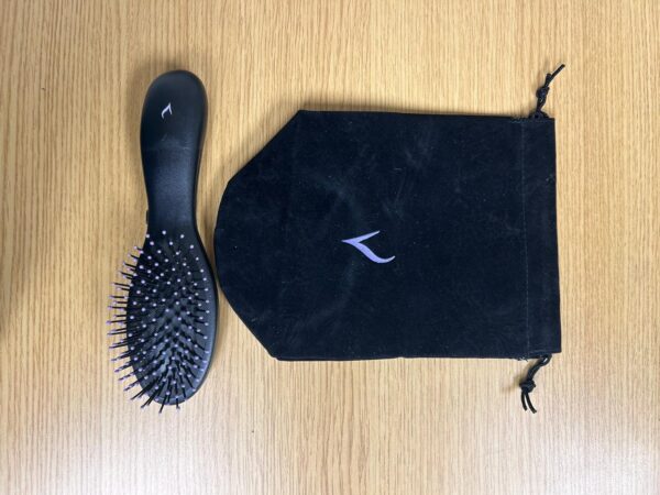 V Brush Hair Brush and Carry Bag