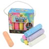 A box of 12 large sized chalks.