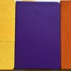 Yellow. Purple, Orange note books