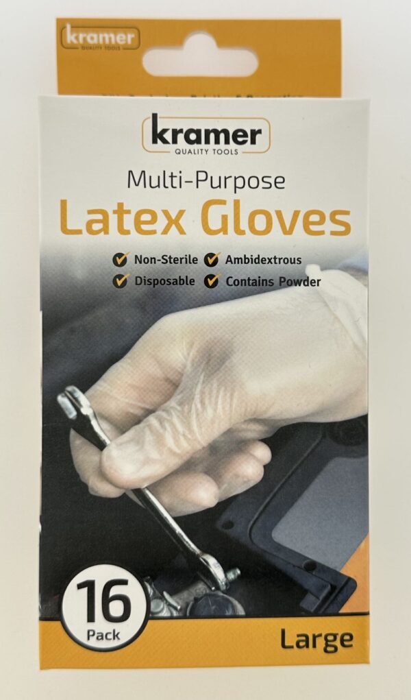 Box of latex gloves