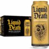 Can Of Liquid Death Mango Chainsaw With A Box