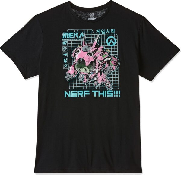 Funko over watch tshirt and vinyl pop character